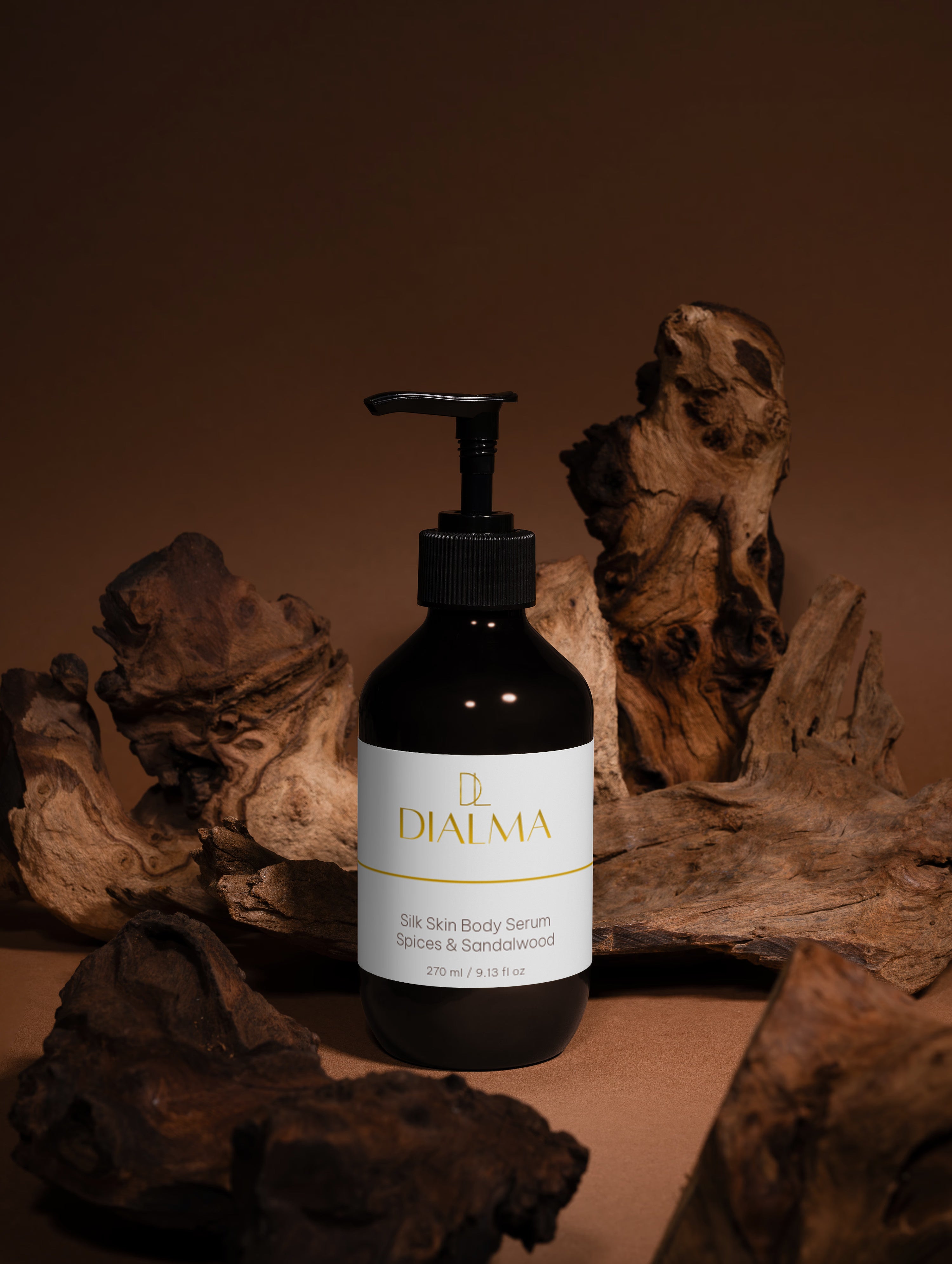 Silk Skin Body Serum, Spices & Sandalwood