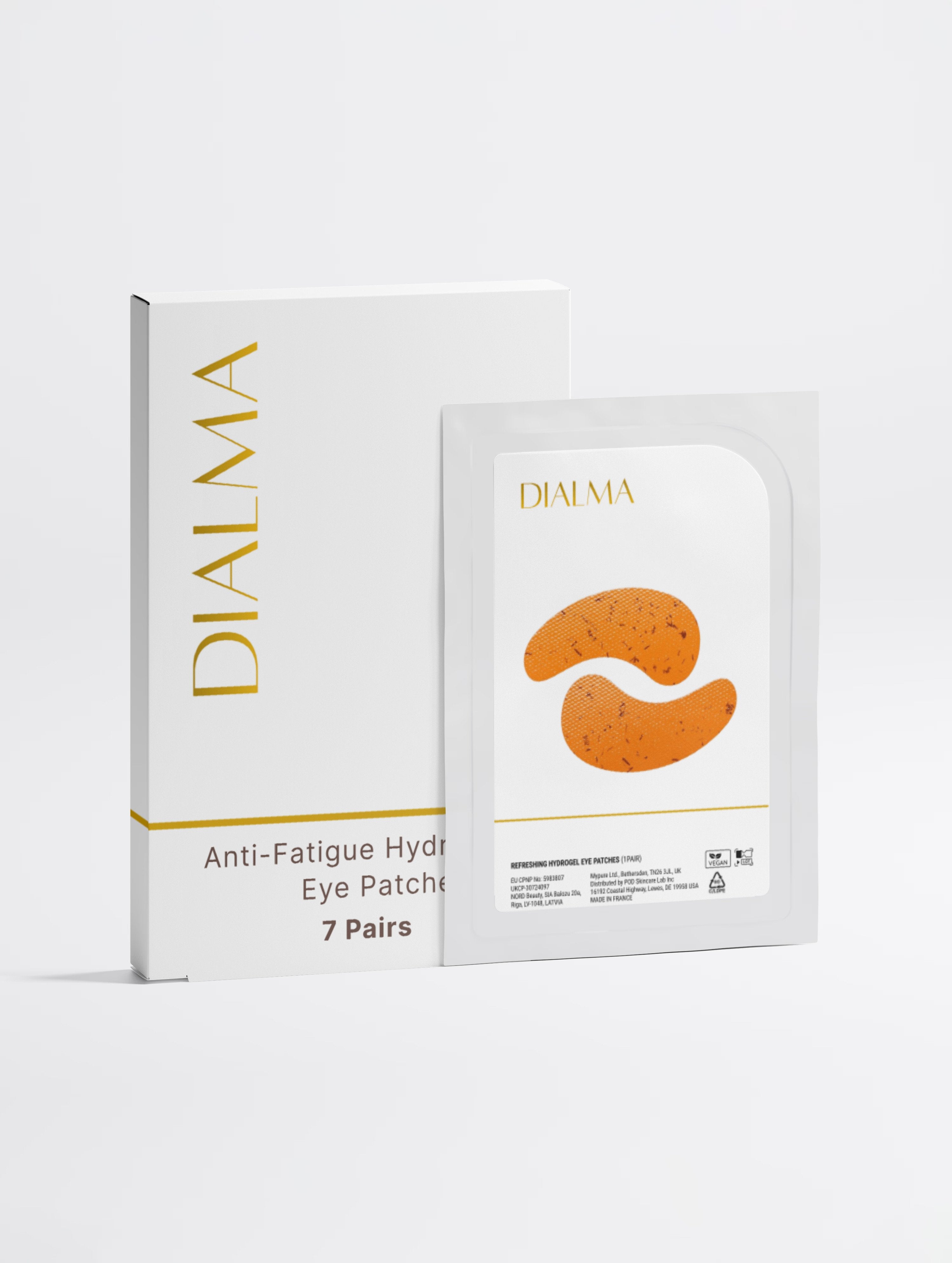 Anti-Fatigue Hydrogel Eye Patches