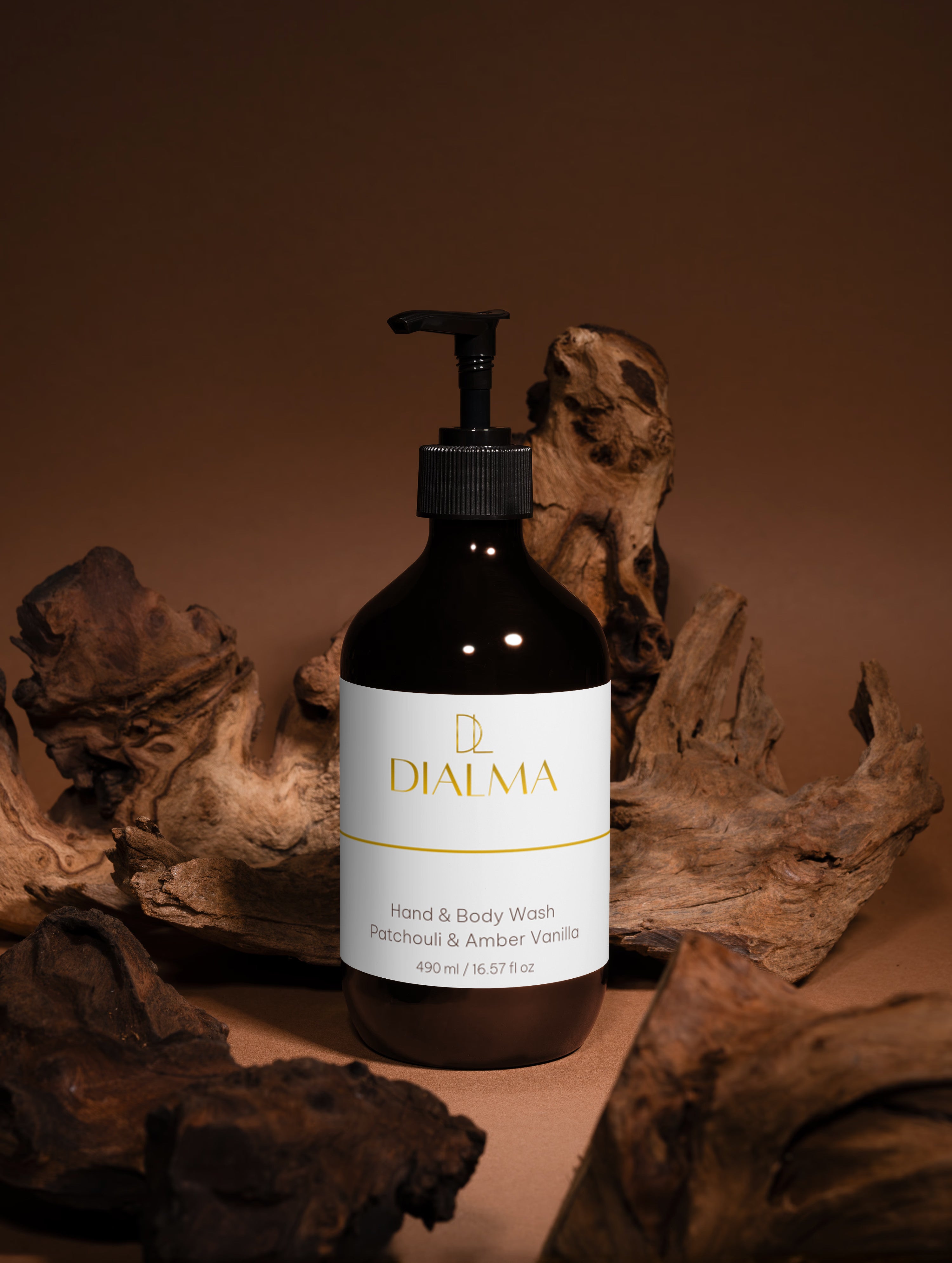 Hand & Body Wash, Patchouli & Amber Vanilla